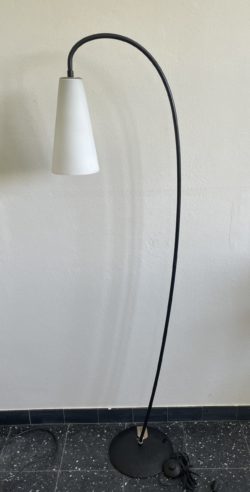 Lampadaire 1 opaline