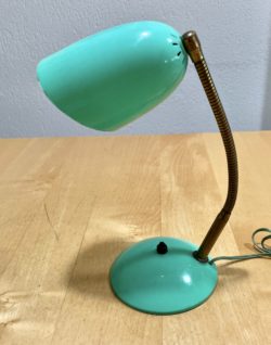 Lampe cocotte verte