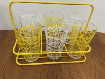 Ensemble 6 verres 1970