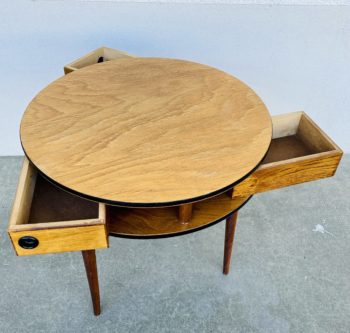 Table basse, travailleuse, tripode – Image 2